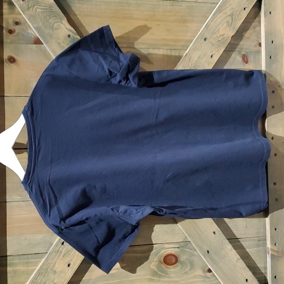 VINTAGE BLUE BARCELONA DE VIAJE POR ESPANA VOLKSWAGEN BUS TSHIRT SIZE XL VW - Picture 5 of 5